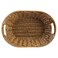 سلة خوص اراميكس بيضاوية صغيرة