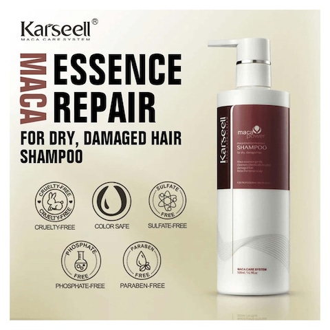 Karseell Maca Moisturizing Shampoo - 500 ml