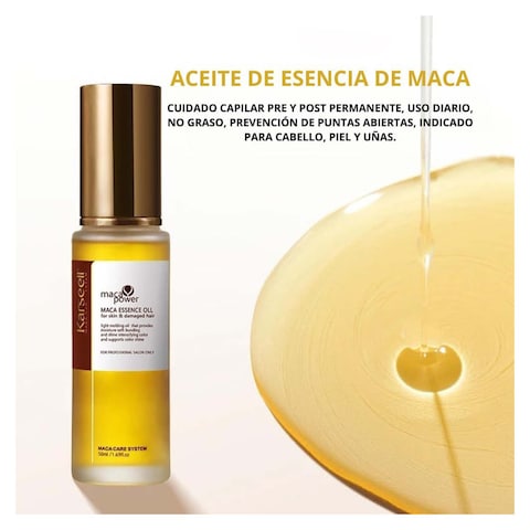 Karseell Maca Essence Hair Oil for Body and Damaged Hair - 50 ml
