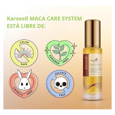 Karseell Maca Essence Hair Oil for Body and Damaged Hair - 50 ml