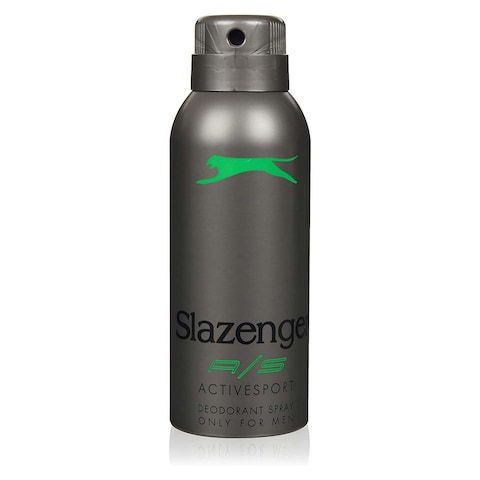 Slazenger Green Deodorant Spray for Men - 150 ml
