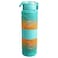 Plastic Sports Water Bottle with Silicone Handle - 1 Liter