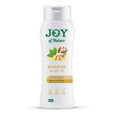 Joy of Nature Shampoo with Green Tea and Ginger - 350ml