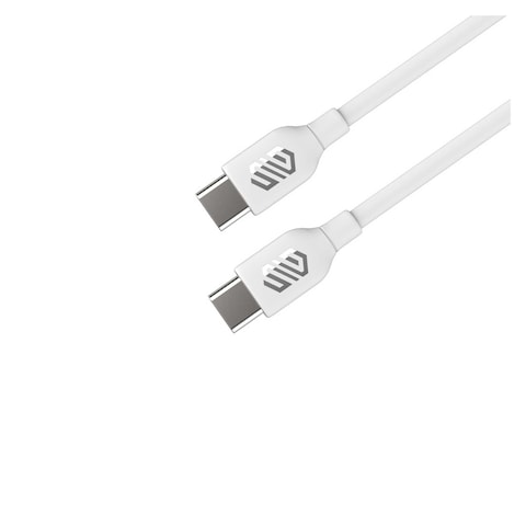 Smart Gate PVC Cable USB-C to USB-C Fast - 1 Meter - White