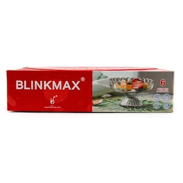 Blink Max Crystal Jelly Cup Set - 135 ml - 6 Pieces