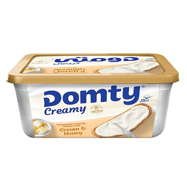 Domty Creamy Cheese Cream and Honey - 220 Gm