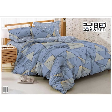Bed and Bed Printed Bedspread - 180*240 Cm - A1280