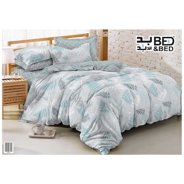 مفرش سرير بد أند بد مطبوع - 180 * 240 سم - A1281