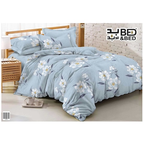 Bed and Bed Printed Bedspread - 220*240 Cm - A1282