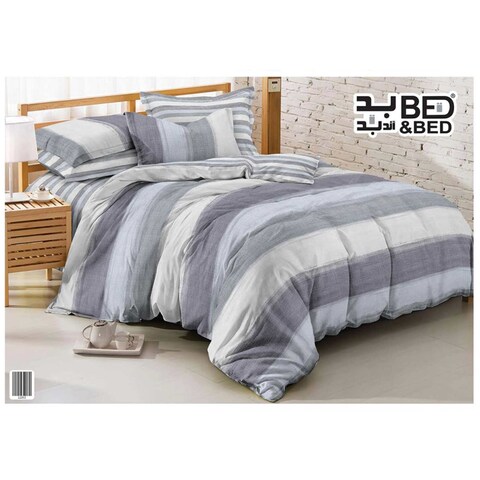 مفرش سرير بد أند بد مطبوع - 220 * 240 سم - A1283