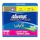 فوط اولويز الصحية للحماية المكثفة بلمسة الالوفيرا - طويلة - ماكسي سميكة - 44 فوطة