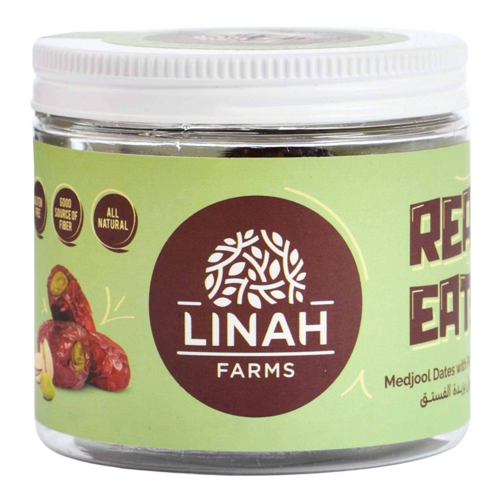 Buy Linah Mejdool Dates Pistachio - 5 Pieces Online | Carrefour Egypt