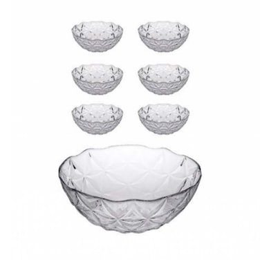 طقم بولات زجاجية باشاباهتشي استريلا - 7 قطع