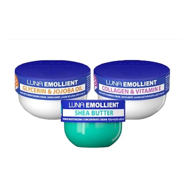 Luna Emollient Bundle 2 Soft Cream - 50 gm + Shea Butter - 20 gm