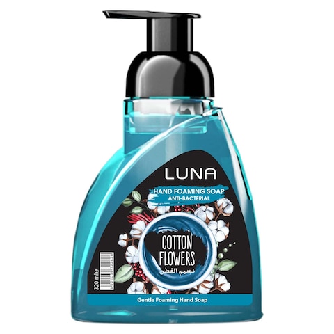 Luna Cotton Flowers Anti-bacterial Hand Foaming Soap - 320ml