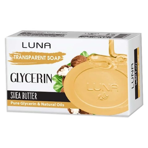 Luna Glycerin Soap with Shea Butter + Fragrance Free Glycerin Soap