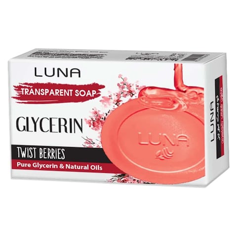 Luna Glycerin Soap with Twist Berries + Fragrance Free Glycerin Soap