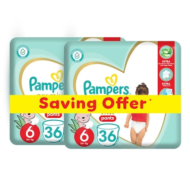 Pampers Premium Care Pants - Size 6 - 72 Diaper