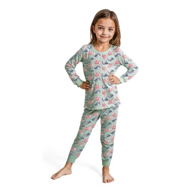 Girls Stitch Pajama Set - 7-8 Years - 24ST12