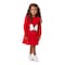 Disney Mickey Mouse Girls Dress - 5-6 Years - Red - MM12