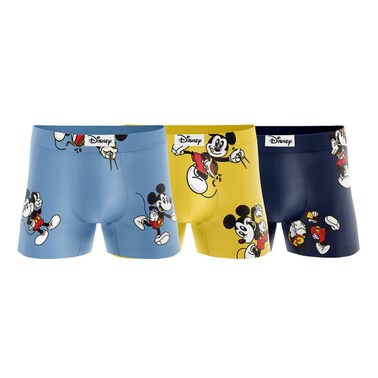 Disney Mickey Mouse Boys Boxer Set - 9-10 Years - 3 Pieces - DD1123