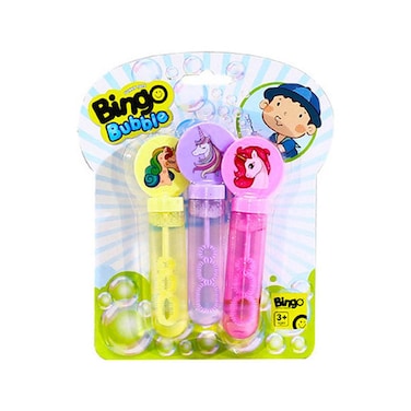 Bingo Bubble Unicon Sticks - 3 Pieces
