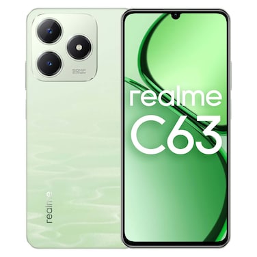 Realme C63 - 6.75-inch 128GB/6GB Dual SIM 4G Smartphone - Jade Green