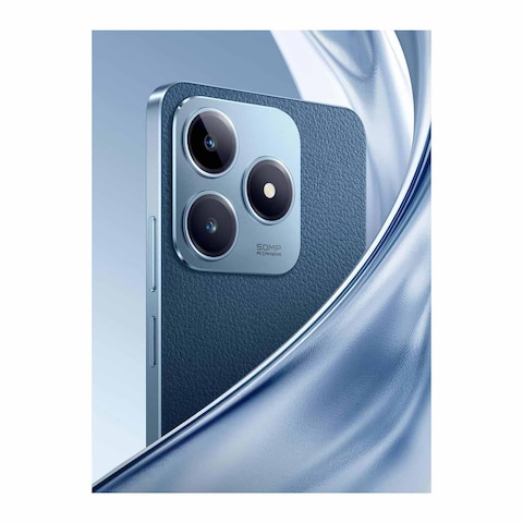 Realme C63 - 6.75-inch 265GB/8GB Dual SIM 4G Smartphone - Leather Blue