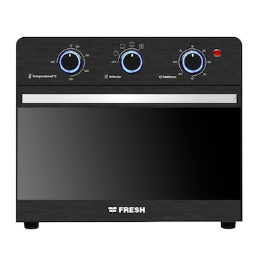فرن فريش بمقلاة هوائية 1600 واط 25 لتر - أسود - F-25PB