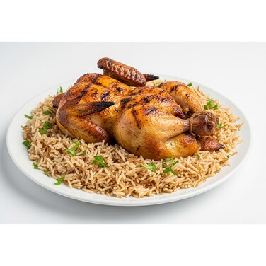 دجاج مع أرز