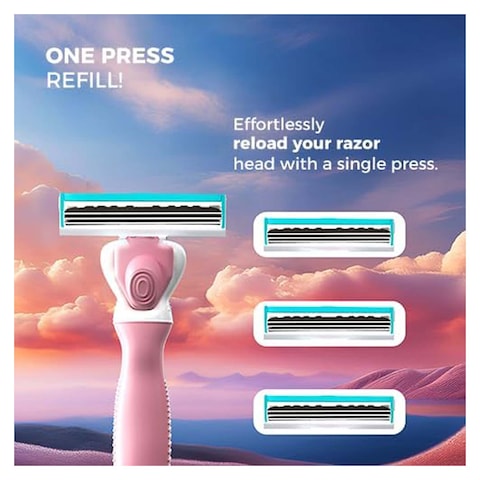Queen Women&#39;s Razor with 4 Blades