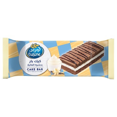 كيكة لوزين بحشوة الفانيليا - 22 جم