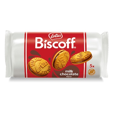Lotus Biscoff Sandwich Cookies with Milk Chocolate Cream - 50 gm