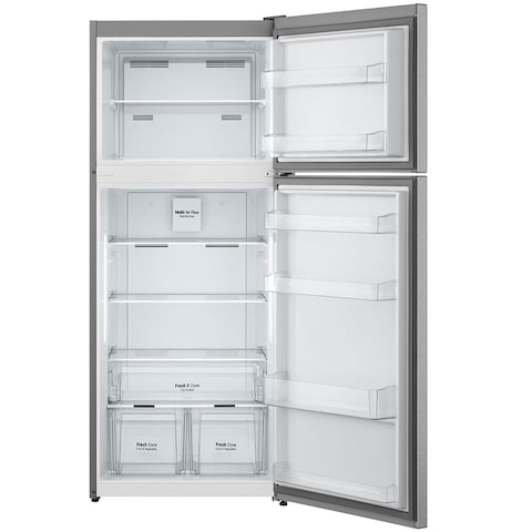 ثلاجة إل جي نو فروست سعة 400 لتر - فضي - GTF402SVAN