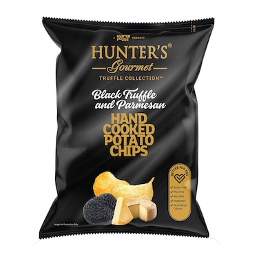 شرائح البطاطس هانترز جورميه بطعم البلاك ترافل - 125 جم