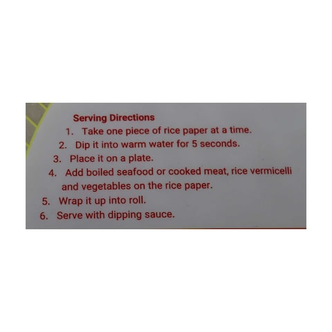 Zumra Rice Paper - 22cm
