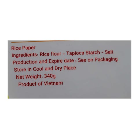 Zumra Rice Paper - 22cm