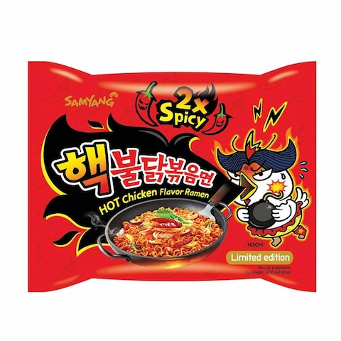 Samyang 2x Spicy Hot Chicken Noodles - 140 gm