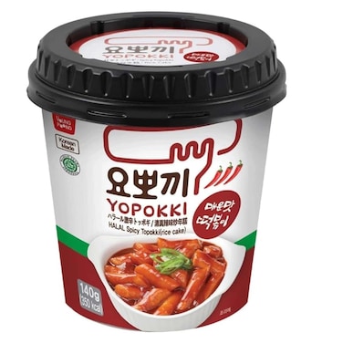 Yopokki Spicy Rice Cake - 140 gm