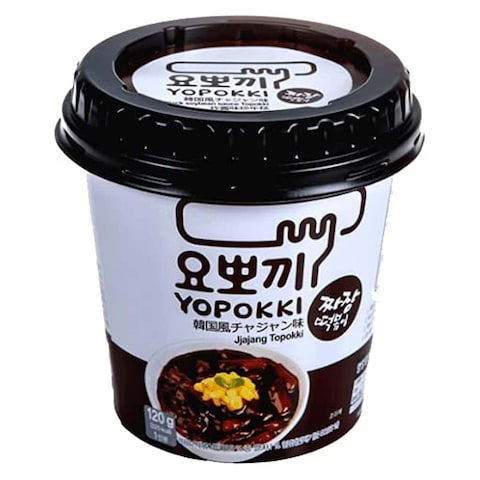 Yopokki Jjajang Rice Cake - 140 gm