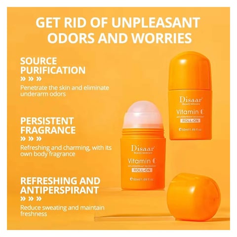 Disaar Vitamin C Roll-On Deodorant - 50ml