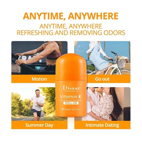Disaar Vitamin C Roll-On Deodorant - 50ml