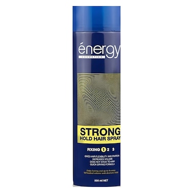 Energy Strong Hold Hair Spray - 500 ml
