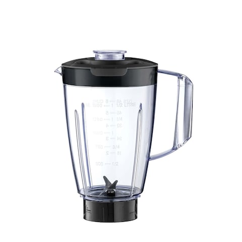 خلاط كهربائي بلاك + ديكر مع مطحنة 400 واط 1.5 لتر - أسود - BX430J