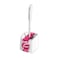 York Style Toilet Brush Set - White
