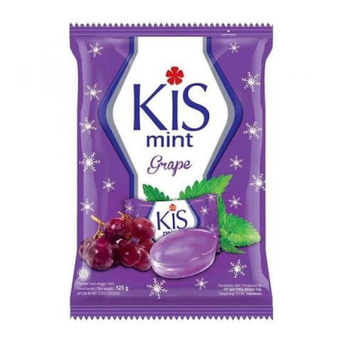 Kis Mint Grape Candy - 125 gm