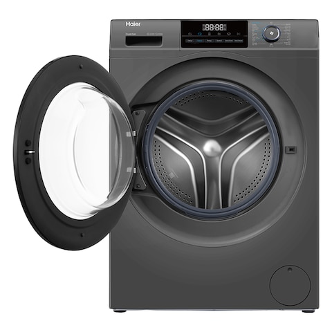 Haier Washing Machine 9kg 1400 Rpm Inverter - Silver - HW90-BP14929AS6