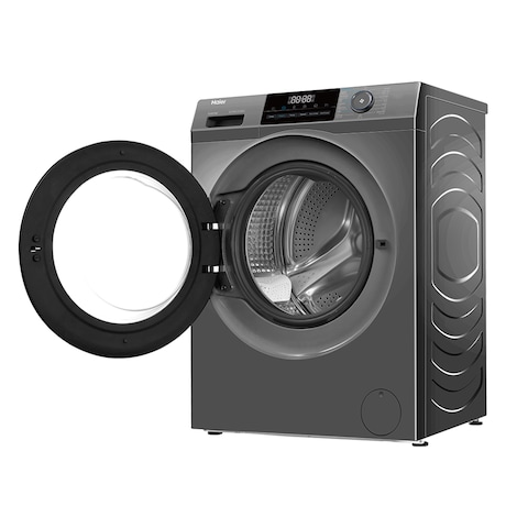 Haier Washing Machine 9kg 1400 Rpm Inverter - Silver - HW90-BP14929AS6