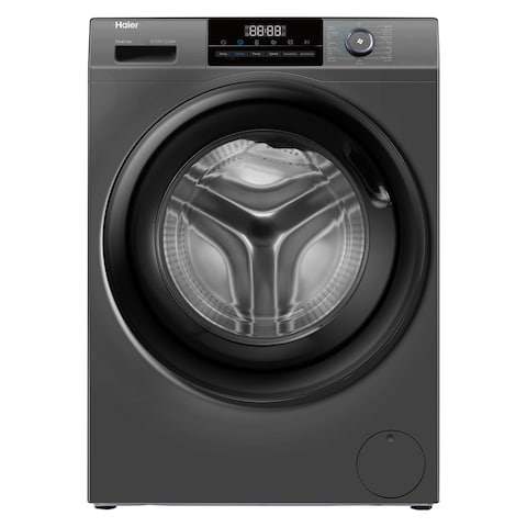 Haier Washing Machine 9kg 1400 Rpm Inverter - Silver - HW90-BP14929AS6