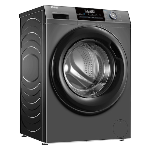 Haier Washing Machine 9kg 1400 Rpm Inverter - Silver - HW90-BP14929AS6